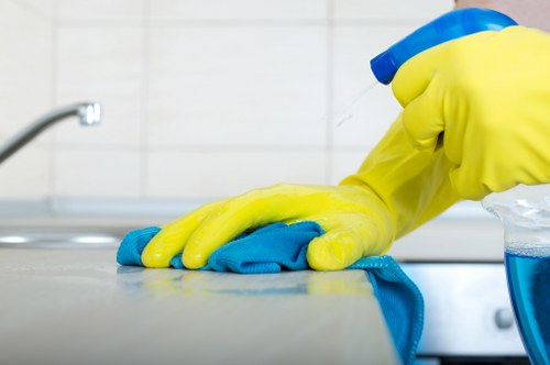 Local carpet cleaning equipment used in a Belsize Park property
