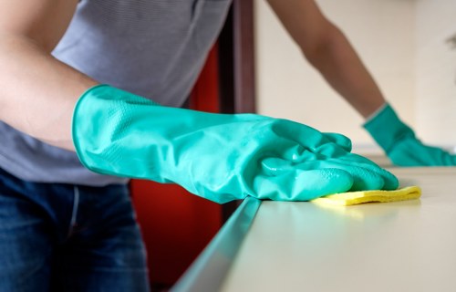 Odour removal equipment used for pet mess in a Belsizepark property