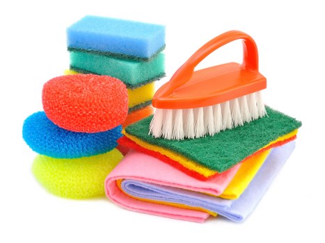 Kitchen domestic cleaning in a Belsizepark apartment