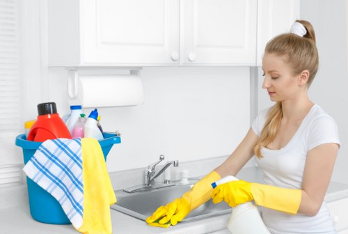 Local cleaning service for a flat near Belsizepark